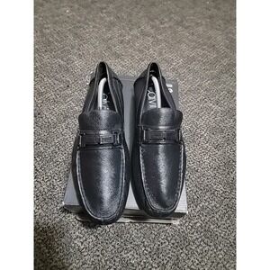 Calvin klein men's magnus driver loafers Pre Loved Size 11 All Black‎